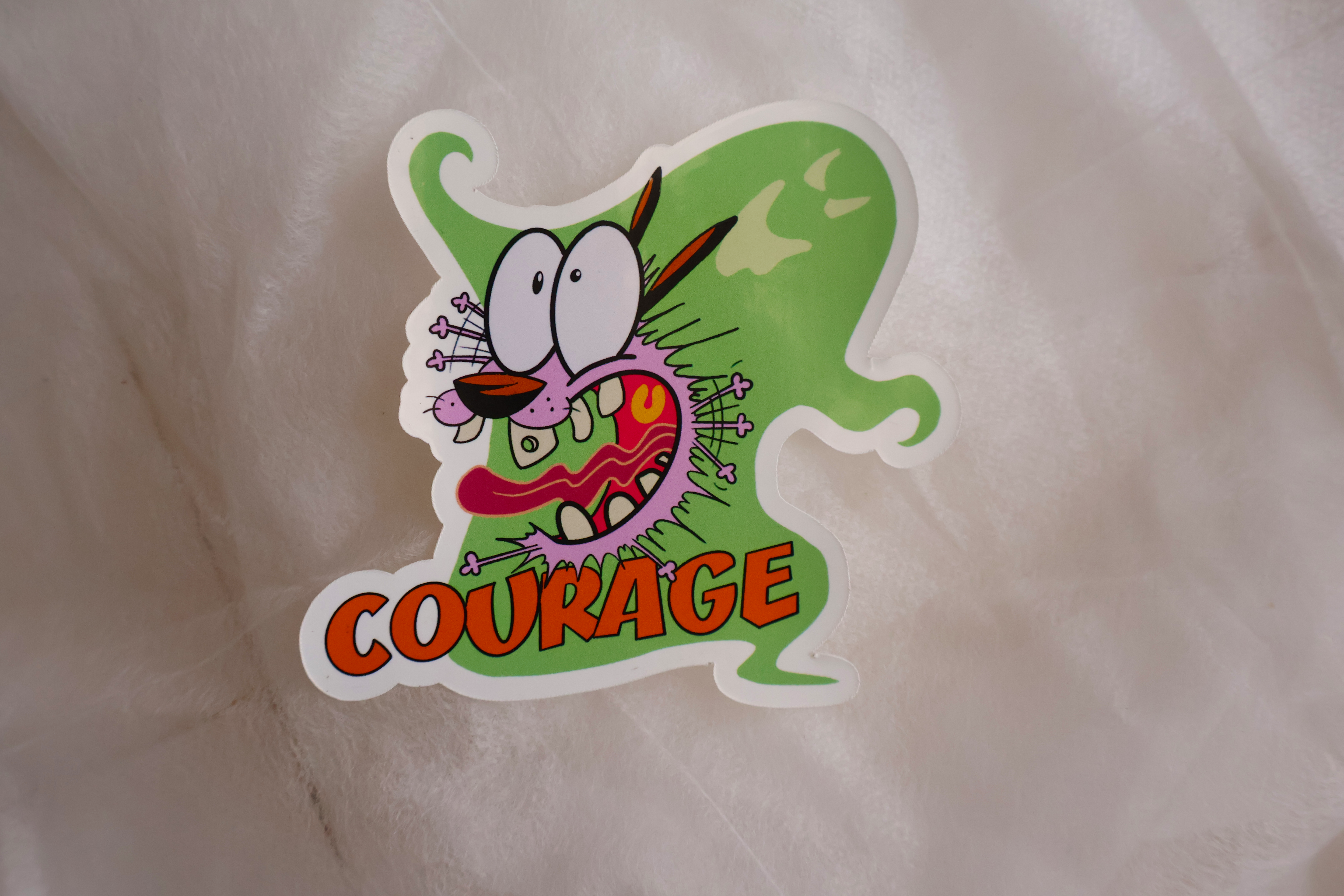 Courage The Cowardly Dog Stickers